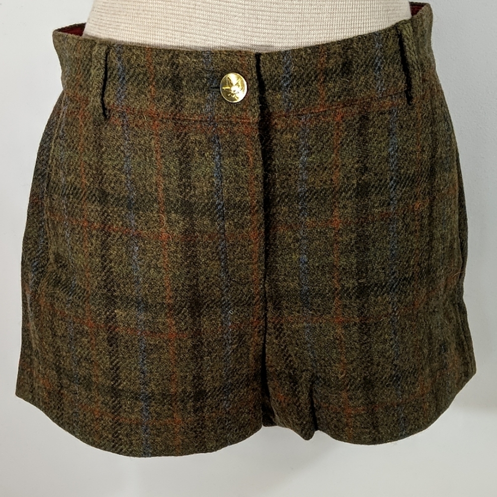 NWT Women's Boast Brown Tweed Shorts Size 4
